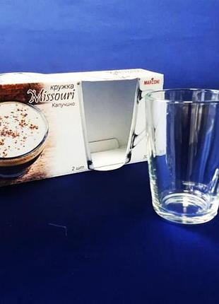 Набір чашок missouri з 2-х 300 мл h-11,2 см d-8 см variomarket