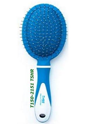 Расчёска для волос массажная металлические зубья dagg