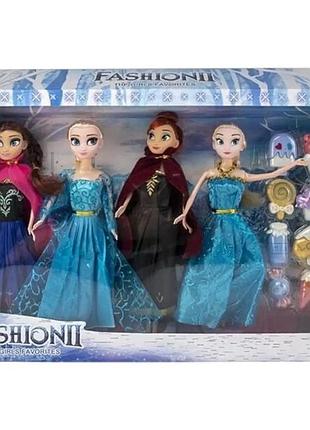 Игрушки холодное сердце набор 4 куклы