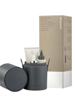 Набір для шкіри голови davroe scalp remedy spa pack