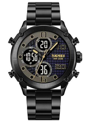 Skmei 1975sbkbk black-black steel