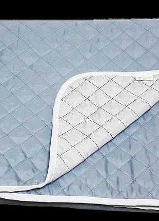 Покрывало шелковое 210х240 blue&white