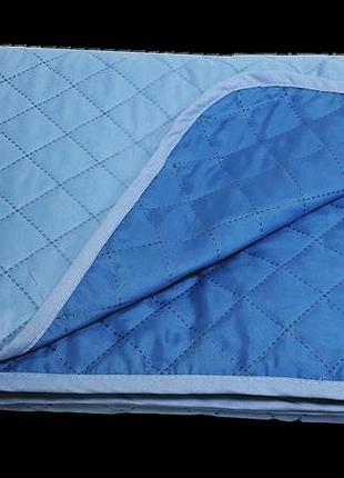 Покрывало шелковое 160х210 dark blue