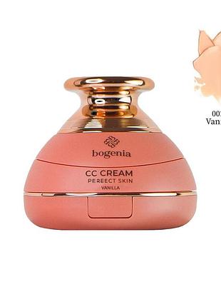 Тональный крем cc bogenia velvet тон vanilla кушон ванильний