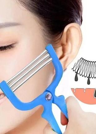 Эпилятор для лица face epiroller розовый для удаления волос