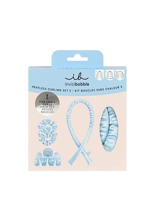 Подарунковий набір (2 резинки sprunchie, 1 заколка та 1 стрічка) invisibobble gift set baby curl s