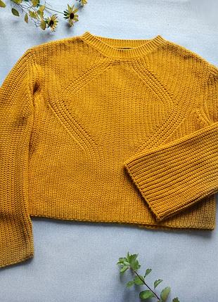 Оверсайз свитерик primпаrk, оранжевый с расширенным рукавом