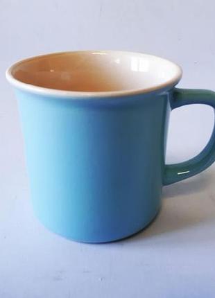 Чашка керамическая ретро микс (6 цветов) d 9,5*8,5см (48 шт.) variomarket