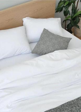 Пододеяльник фланель люкс белый moonlight 180х215 см