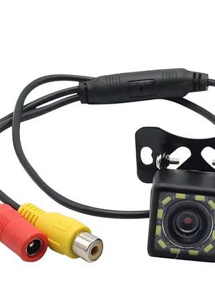 Универсальная камера заднего вида для автомобиля черный