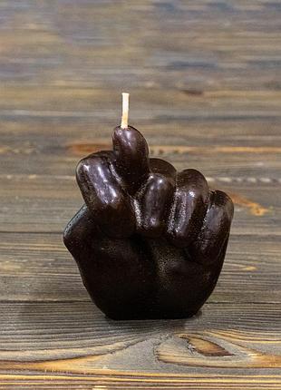 Декоративная свеча фигурная дуля 13417 (шоколадная)