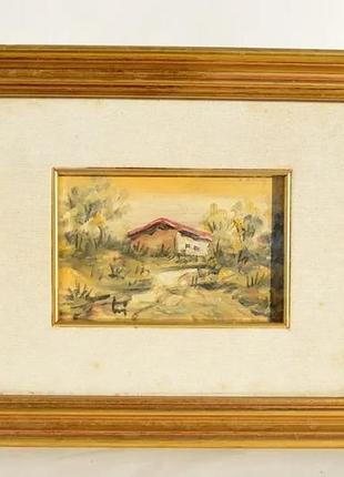 Колекційна картина, авторська робота маслом на холсті італійських майстрів.