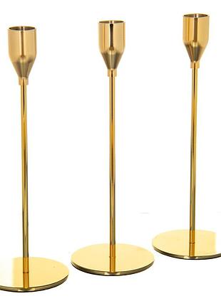 Набір свічників із 3 штук ромілда 29 см 18724-002