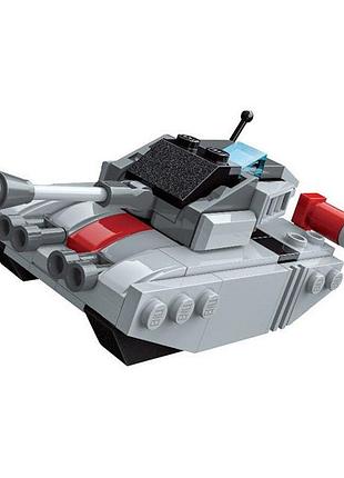 Конструктор qman 1418q-1-8 военный транспорт 74-101 деталь танк