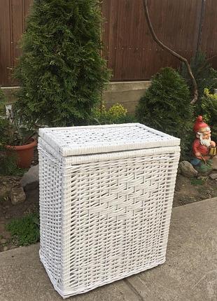 Ящик низкий, средний, белый