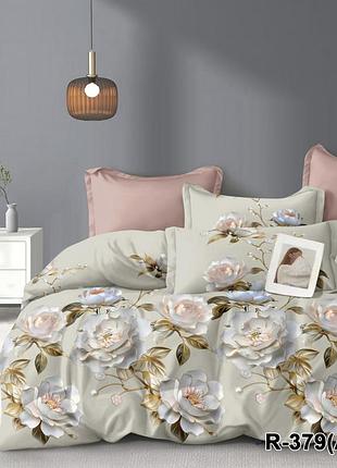 Постельное белье ранфорс магнолия семейный