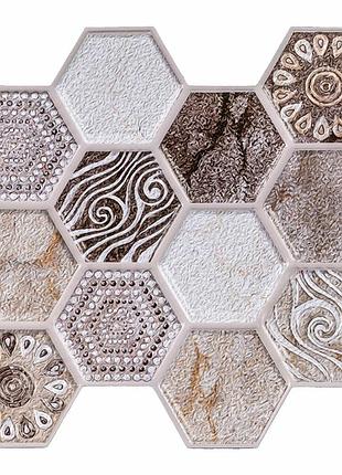 Декоративная пвх плитка на самоклейке винтажная 280х300х5мм, цена за 1 шт. (спп-507) sw-00001136