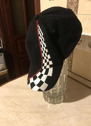 Кепка универсальная чёрного цвета myrtle beach 100% cotton