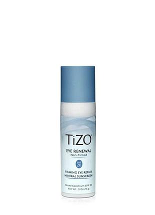 Крем для догляду за шкірою навколо очей без відтінку tizo eye renewal sunscreen spf 20, 15 g