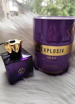 Женская парфюмерная вода rammstein explosiv for her 12мл распив оригинальной парфюмерии 12мл