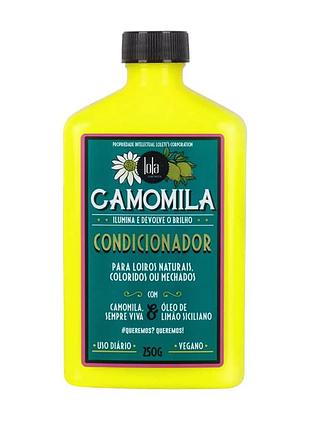 Кондиціонер для блонду lola from rio camomila condicionador, 250 г