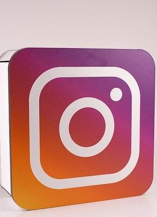 Подарункова коробка "instagram"