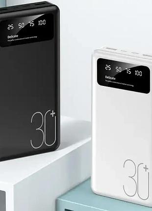 Power bank 90000 мач 5v2a, зарядное устройство для быстрой зарядки, портативный внешний аккумулятор