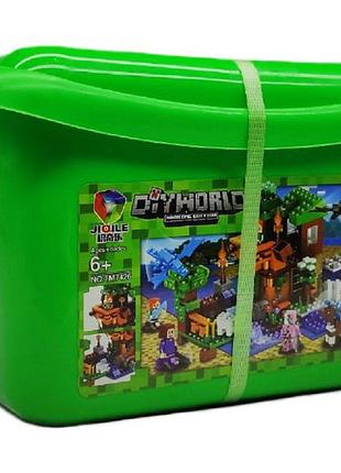 Конструктор jiqile "diyworld" minecraft tm7426