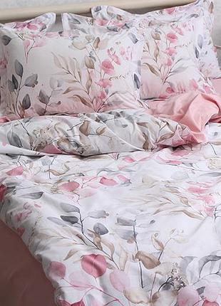 1,5-спальный комплект постельного белья 100% хлопок (пр-во турция) с компаньоном pt-r19