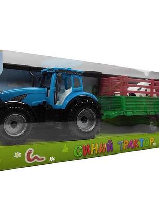"синий трактор" с прицепом 0488-317cq