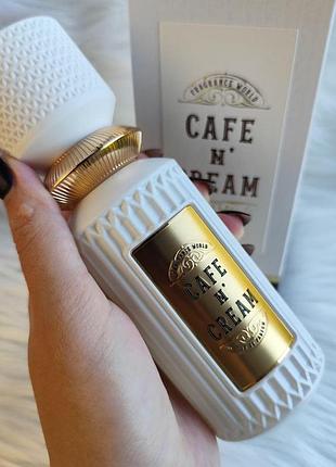 Парфумерна вода унісекс fragrance world cafe n' cream 20мл розпил оригінальної парфумерії 20 мл