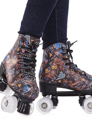 Ролики квады z-3854 размер 32-41 33