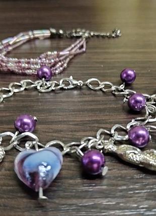 Браслеты с шармами