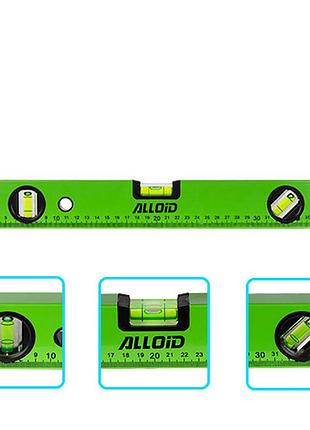 Alloid. уровень строительный 40см, 3 капсулы