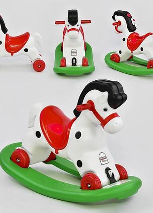 Качалка-каталка pilsan 07-520 2в1 лошадка музыкальная