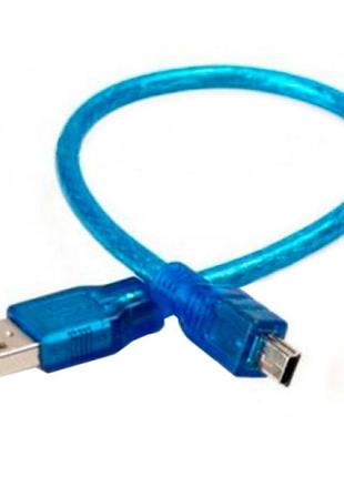 Кабель usb - mini usb короткий 30 см