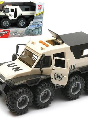 Внедорожник вездеход восьмиколесный инерционный со светом и звуком