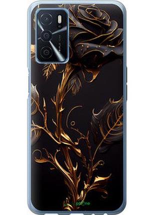 Чохол на oppo a54s троянда 3 "5552u-3473-7673"