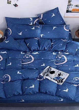 Постельное белье ранфорс merry christmas семейный