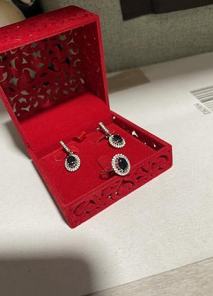 Набір каблучка та сережки