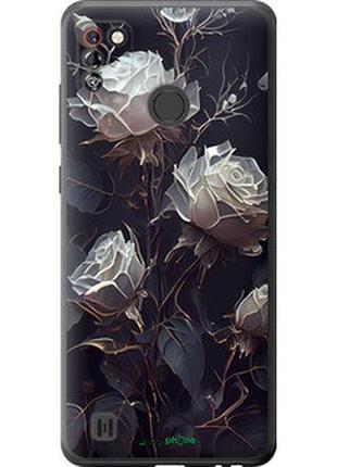 Чохол на tecno pop 4 pro bc3 троянди 2 "5550u-2444-7673"