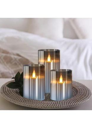 Мерехтливі свічки , розумна безполум’яна led свічка