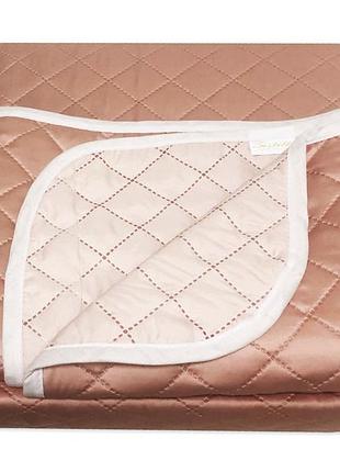 Покрывало шелковое 160х210 peach