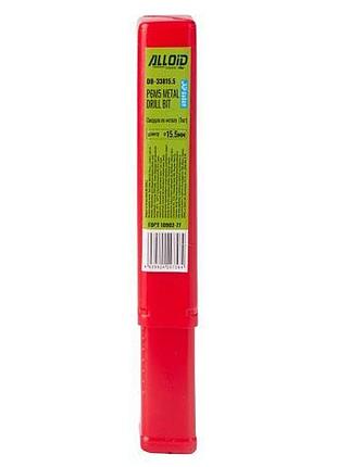 Свердло по металу 15.5мм din338 alloid