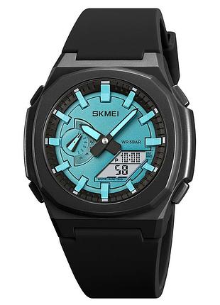 Skmei 2091bkltbuwt blask-lignt blue-white sale