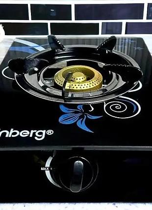 Газовая плита таганок rainberg rb-2230 на 1 конфорку в стиле high-tech