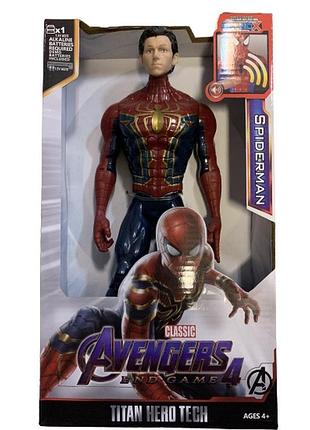 Фигурка железный человек-паук "мстители. война бесконечности" (высота 30 см) avenger