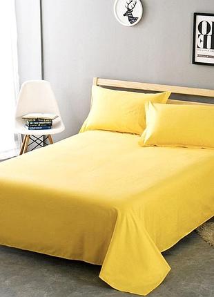 Простынь 280х240см +наволочки 50х70 2шт поплин люкс лимонад moonlight