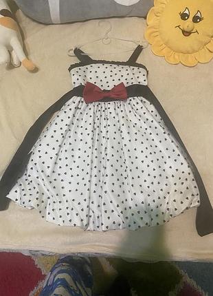 Плаття святкове для дівчинки на зріст 116-122 см