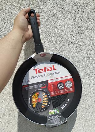 Сковорода tefal resist essential 28 см